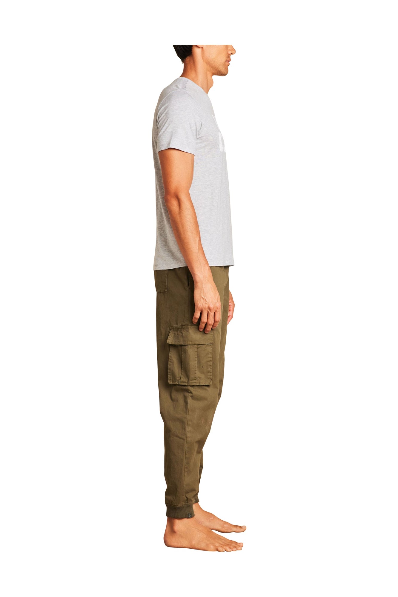 Mens | Malibu Collection Lightweight Jersey Graphic Tee | He Gray