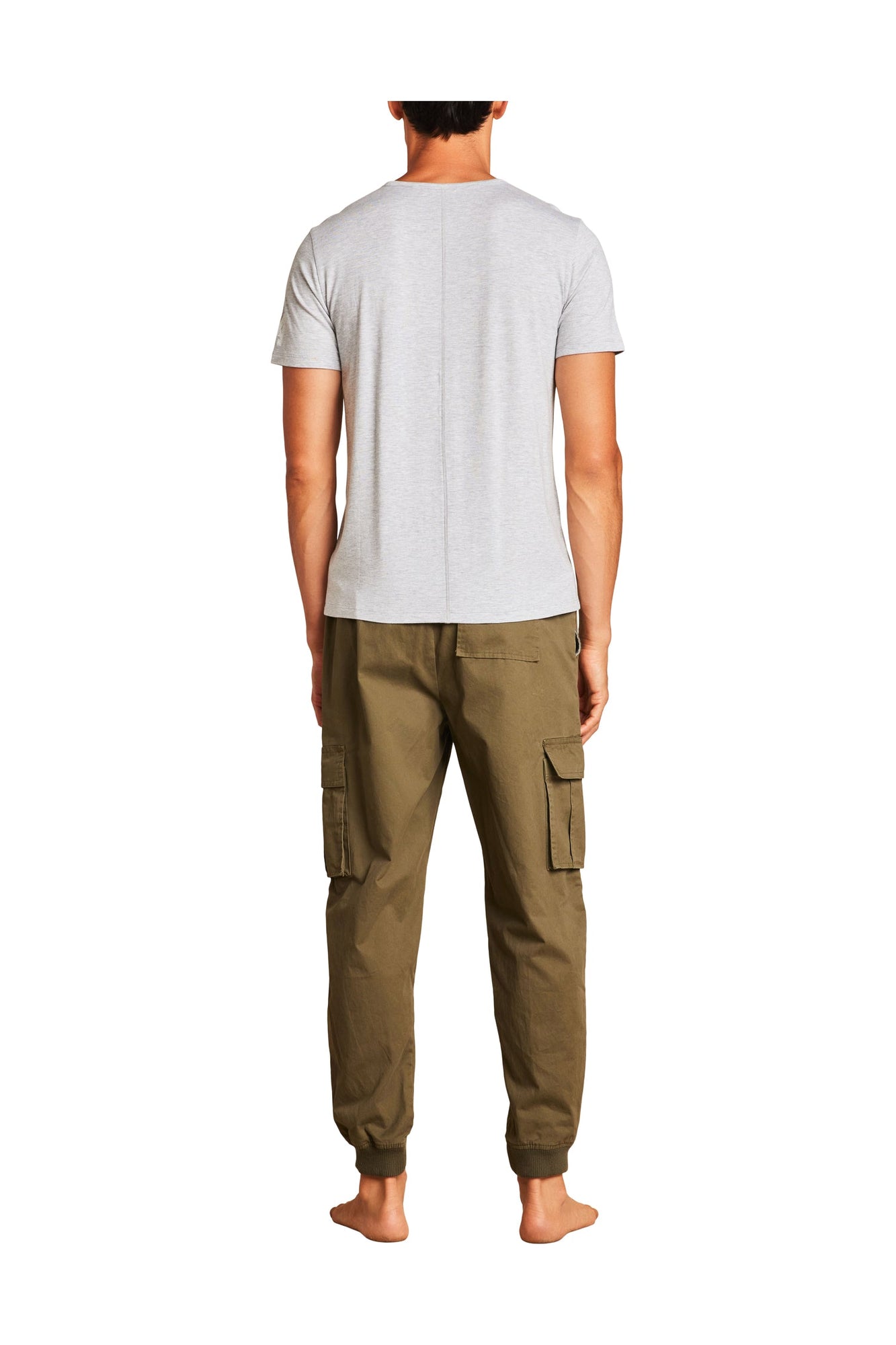 Mens | Malibu Collection Lightweight Jersey Graphic Tee | He Gray