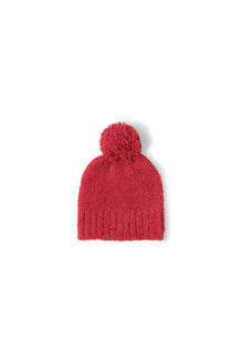 Unisex | CozyChic Pom Pom Beanie | Americana Red