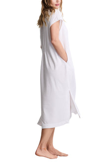 Womens | CozyTerry Caftan | Sea Salt
