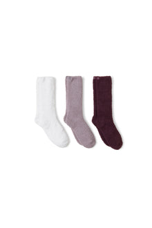 Womens | CozyChic 3 Pair Sock Set | Fig Multi
