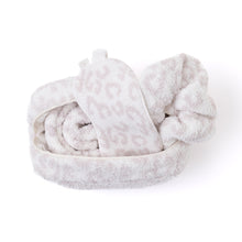 Barefoot In the Wild Eyemask, Scrunchie And Sock Set | Cream/Stone