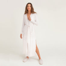 Luxe Milk Jersey Women's Duster Robe | Pearl