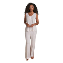 Luxe Milk Jersey Women's Henley Pj Set | Silver Ice