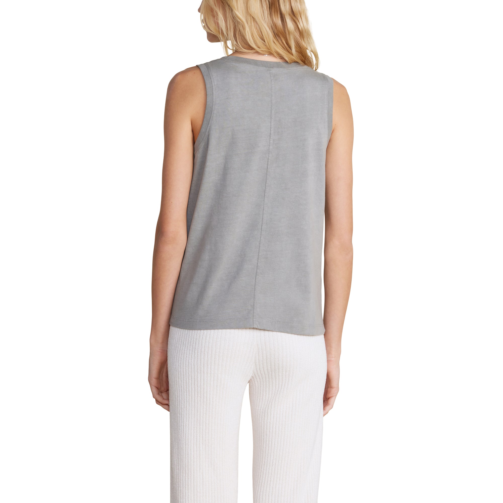 Malibu Collection Organic Rock Dye Tank | Faded Charcoal