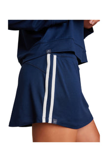 Womens | Malibu Collection Butterchic Tennis Skirt | Marine/Pearl