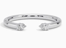 0.10 CT Round Natural Diamond | Solitaire Ring | Platinum | G Color | SI2 Clarity