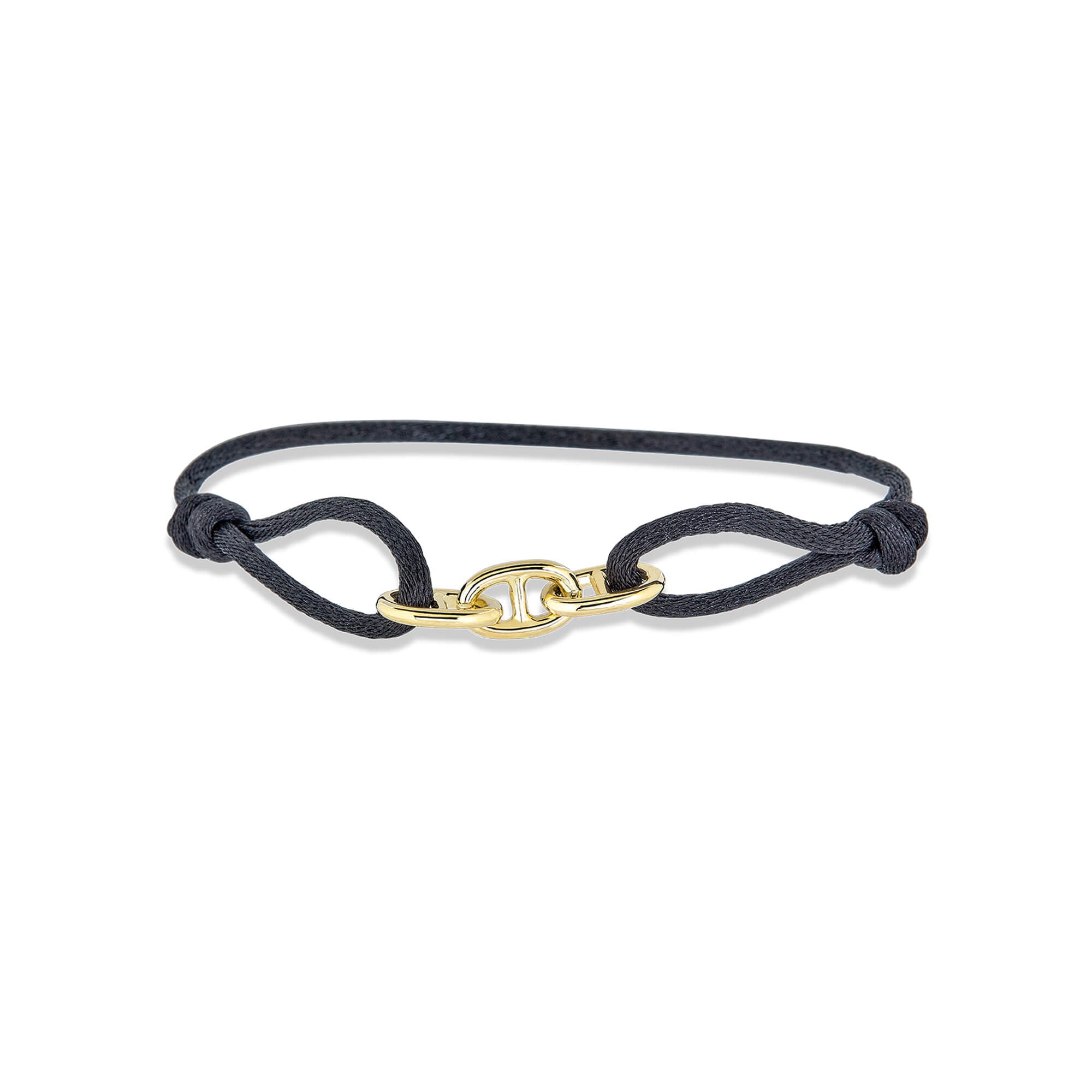 Stone and Strand 14K Yellow Gold Beacon Friendship Bracelet Front Image