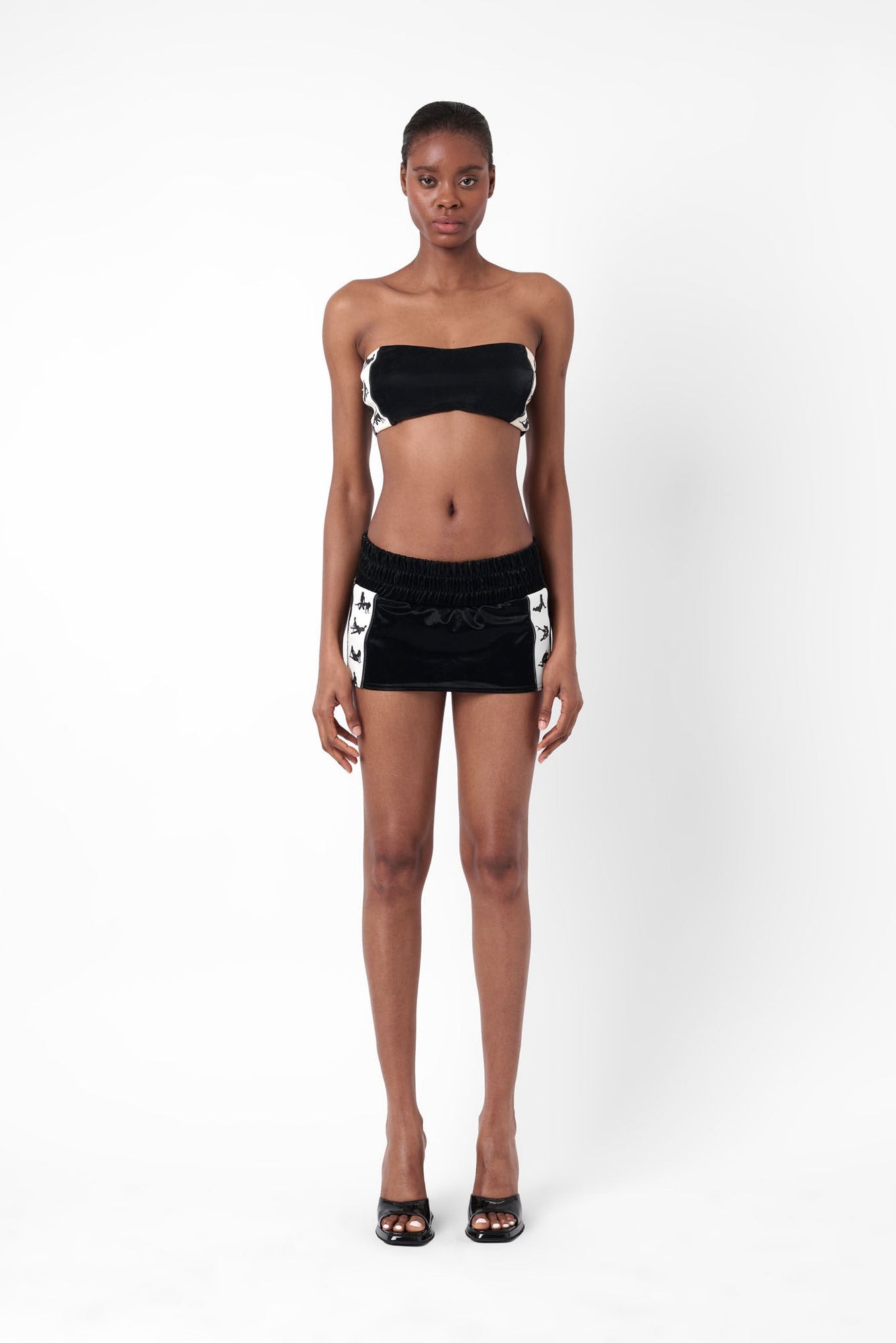 Womens | Midfield Micro Skirt | Black