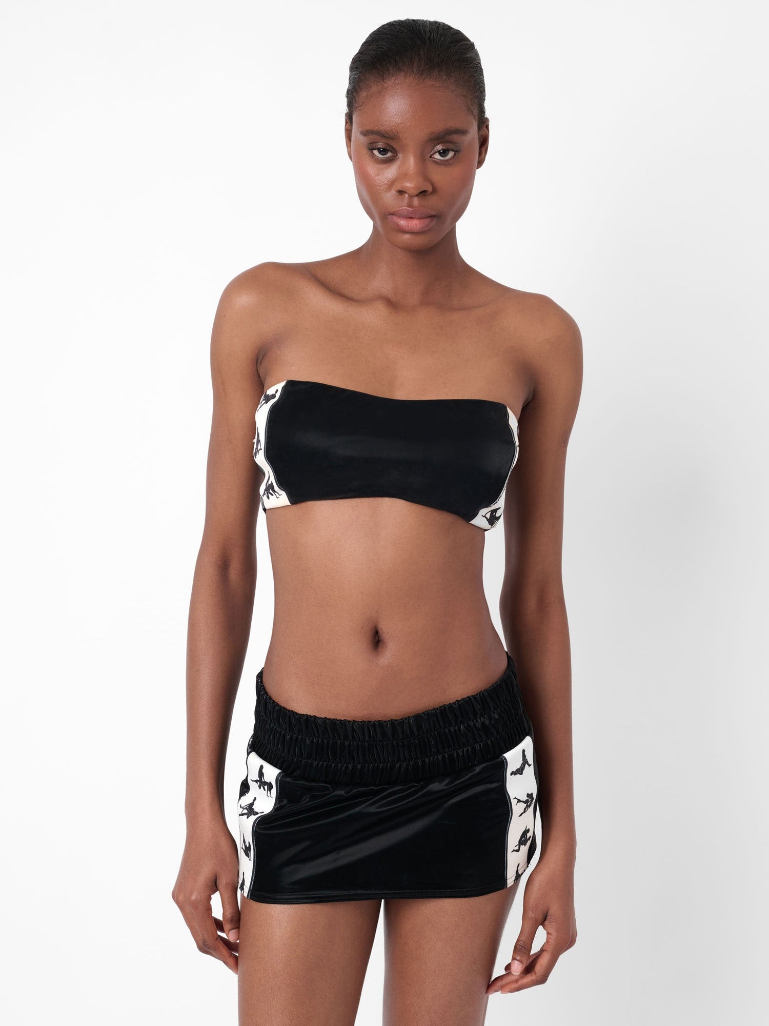 Womens | Midfield Micro Skirt | Black