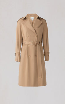 Becky-L Long Trench Coat | Teak