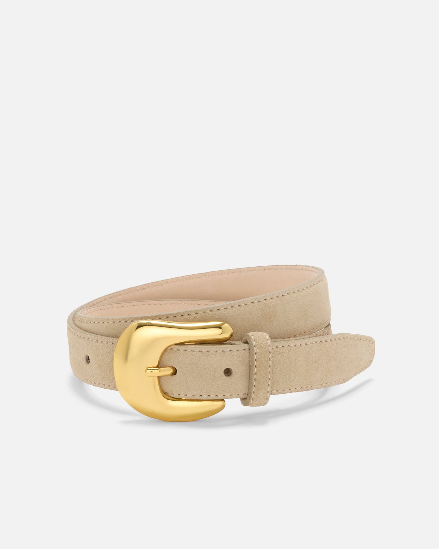 No. 8 Belt | Sand-Gold
