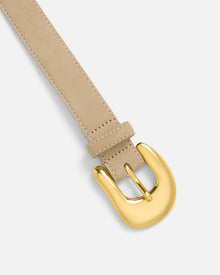 No. 8 Belt | Sand-Gold