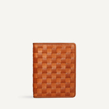 Este Passport Holder - Check | Copper/Sienna