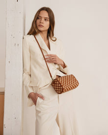 Gigi Crossbody Bag | Caramel x Sienna Check