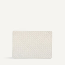 Lia Laptop Case - Carre Weave | Cream