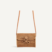 Lily Crossbody Bag | Woven Rattan