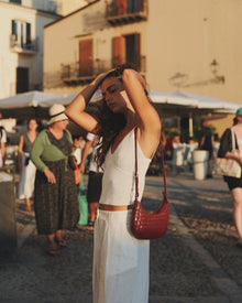 Mini Sling - Carre Weave | Rouge