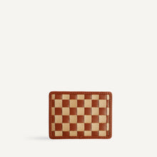 Nico Card Case - Check | Caramel/Sienna-Check