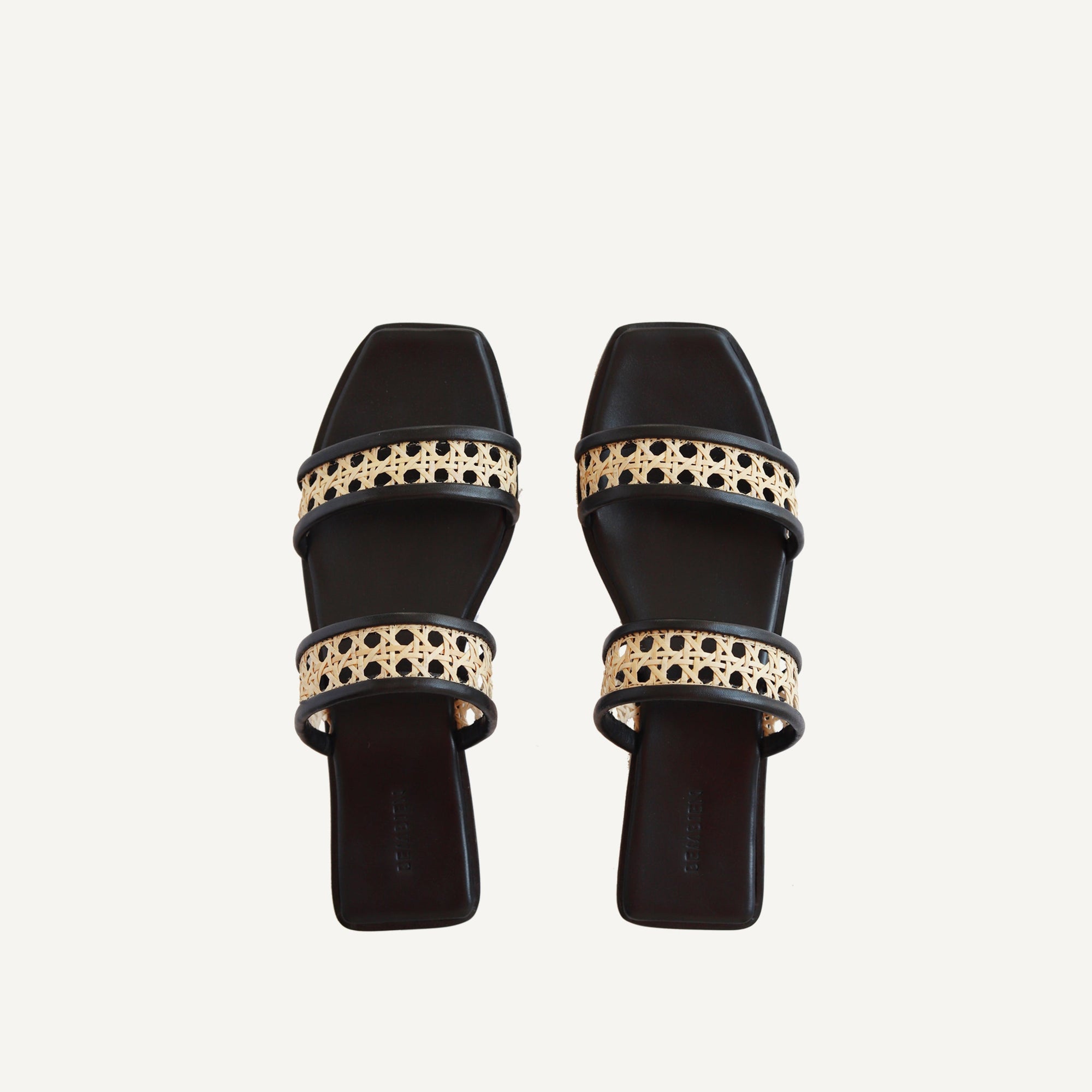 Paloma Slide - Rattan | Black