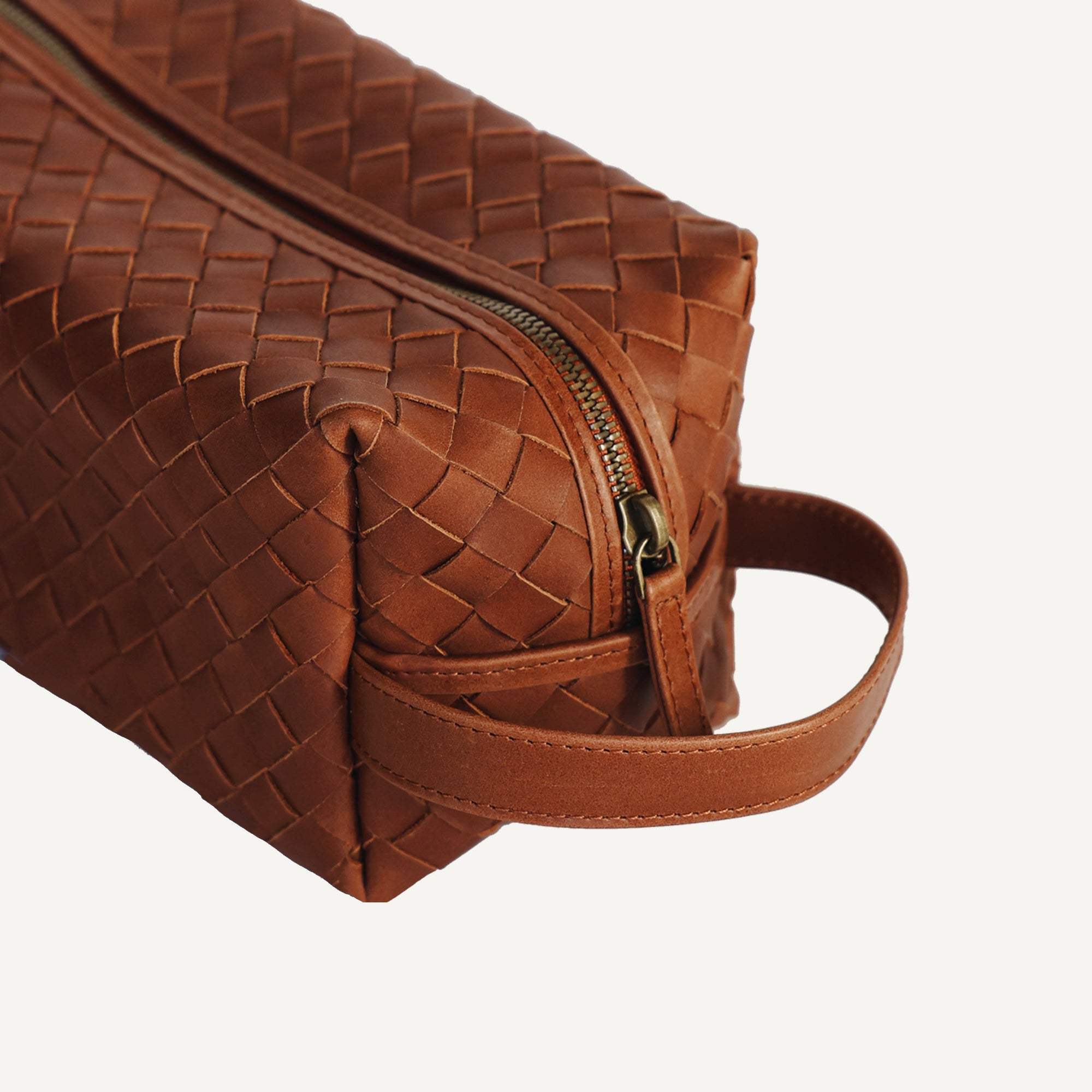 Carre Weave Pouchette | Sienna