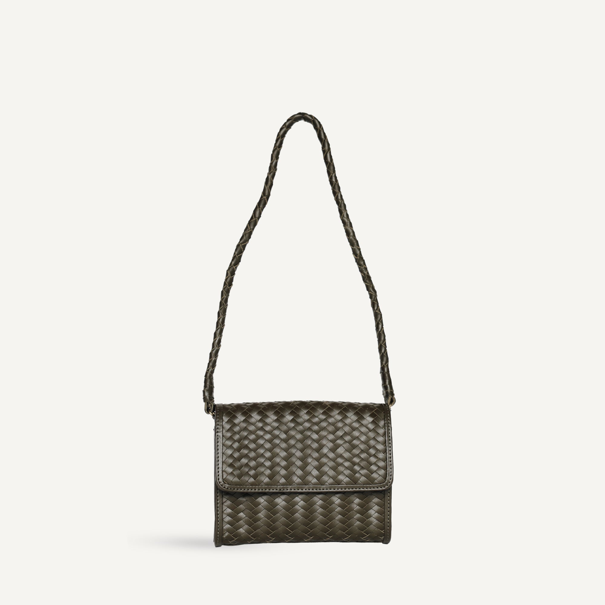Arden Clutch - Short | Olive