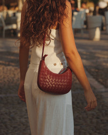 Mini Sling - Carre Weave | Rouge