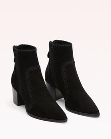 Alexandre Birman | Benta Bootie 60 Suede Black | Black