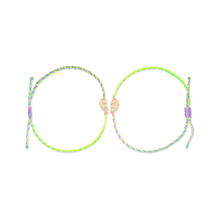 Stone and Strand 10K Yellow Gold Small Pop Diamond Bestie Bracelets Close Up Image