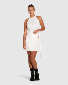 Women | Back For Good High Neck Bodysuit | White