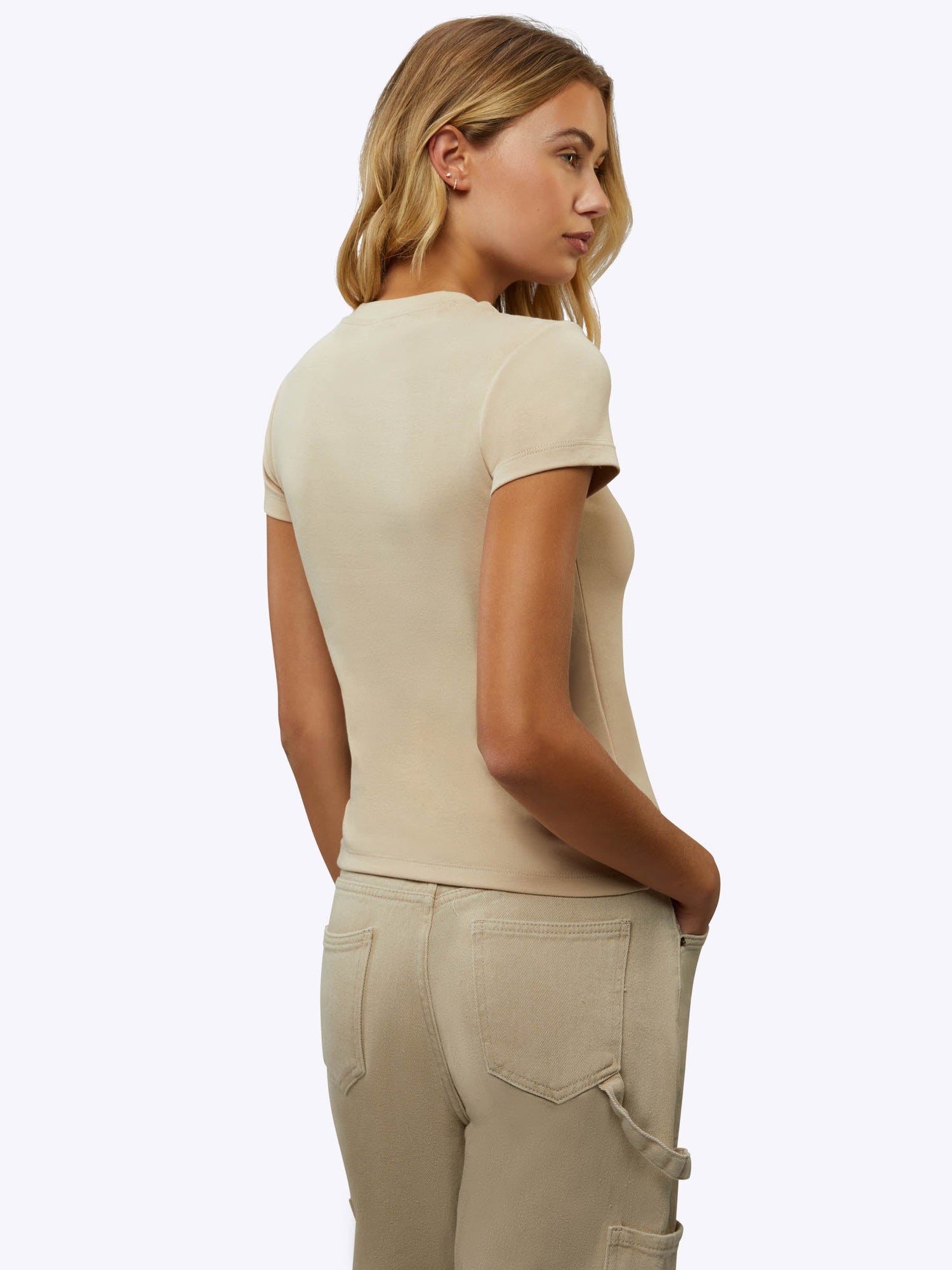 Womens | Tomboy Tee - Slim-Fit Tomboy Cotton | Birch