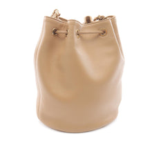 Chanel | Pre-Owned CC Deauville Drawstring Bucket Bag | Neutral