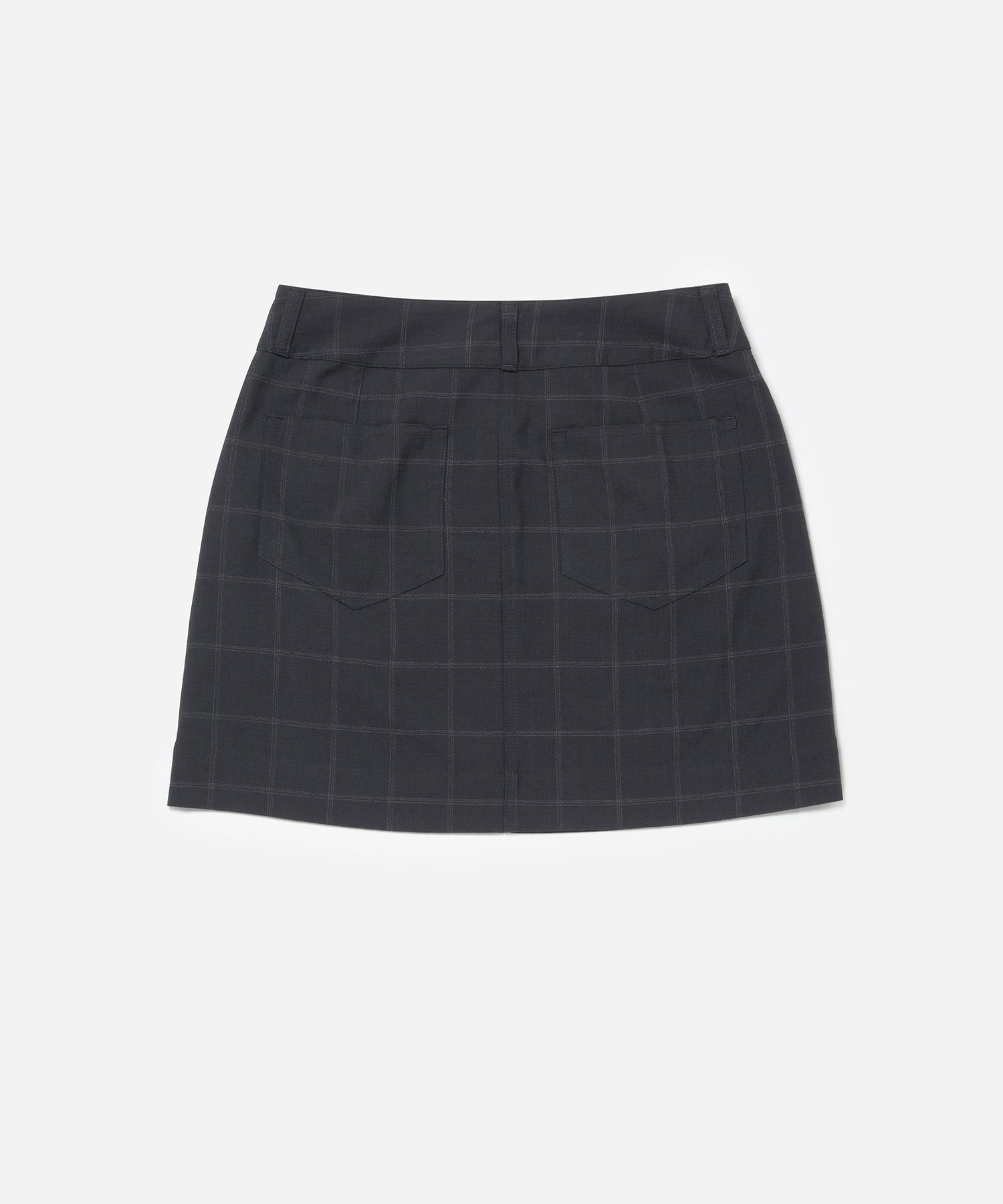 Womens | Zoe Gabardine Skirt | Black
