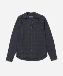 Black | Lomedico Gabardine LS Shirt