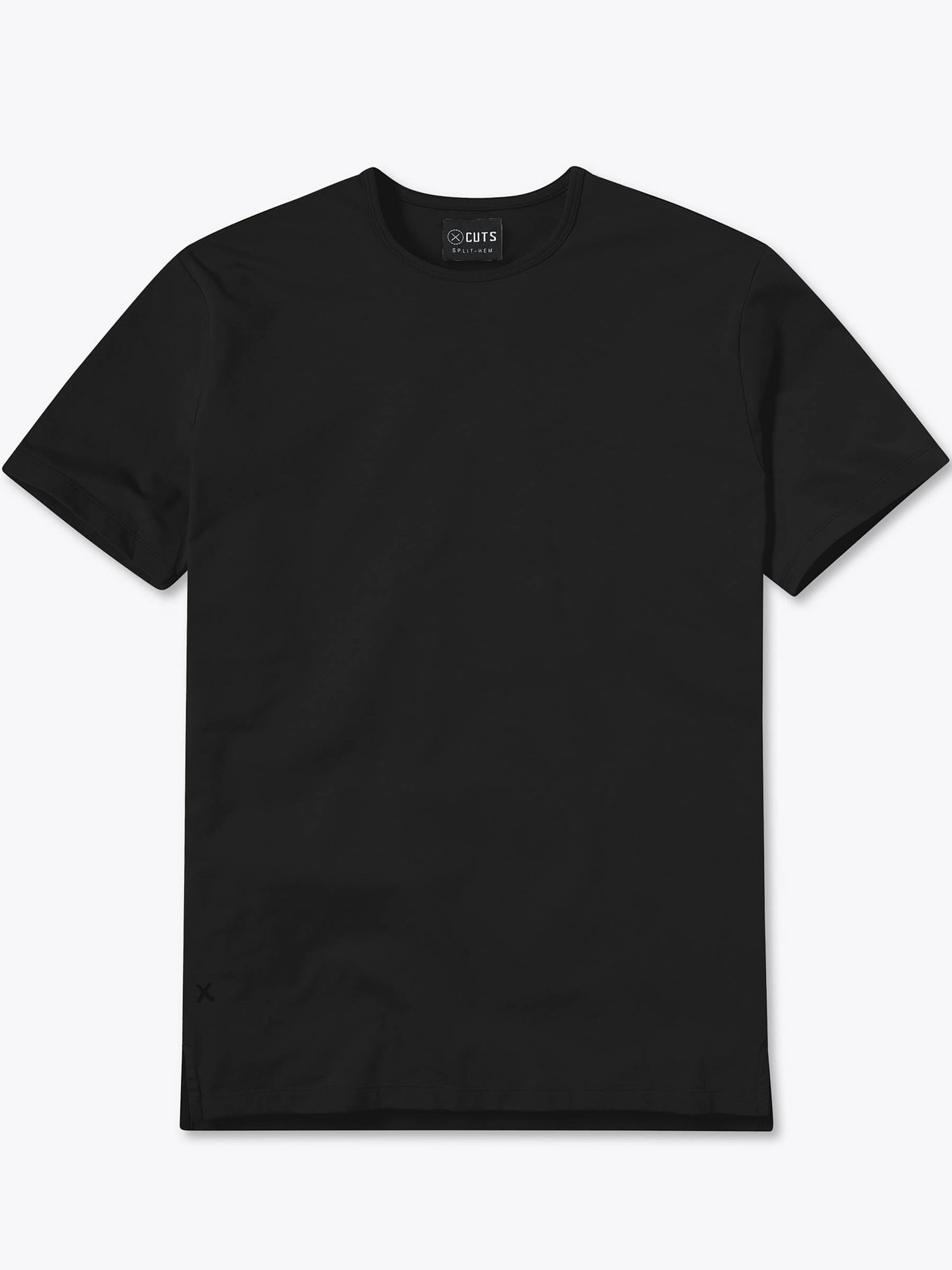 AO Split-Hem Tee | Black Signature-fit PYCA Pro