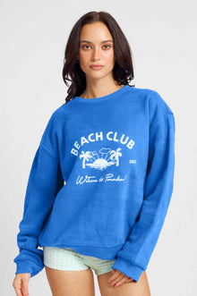 Women | Oversized Sweater | Beach Club