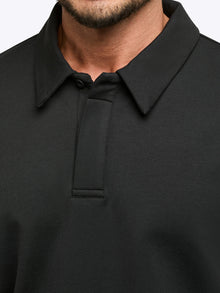 Mens | Hyperloop Rugby Polo | Signature-Fit | Black