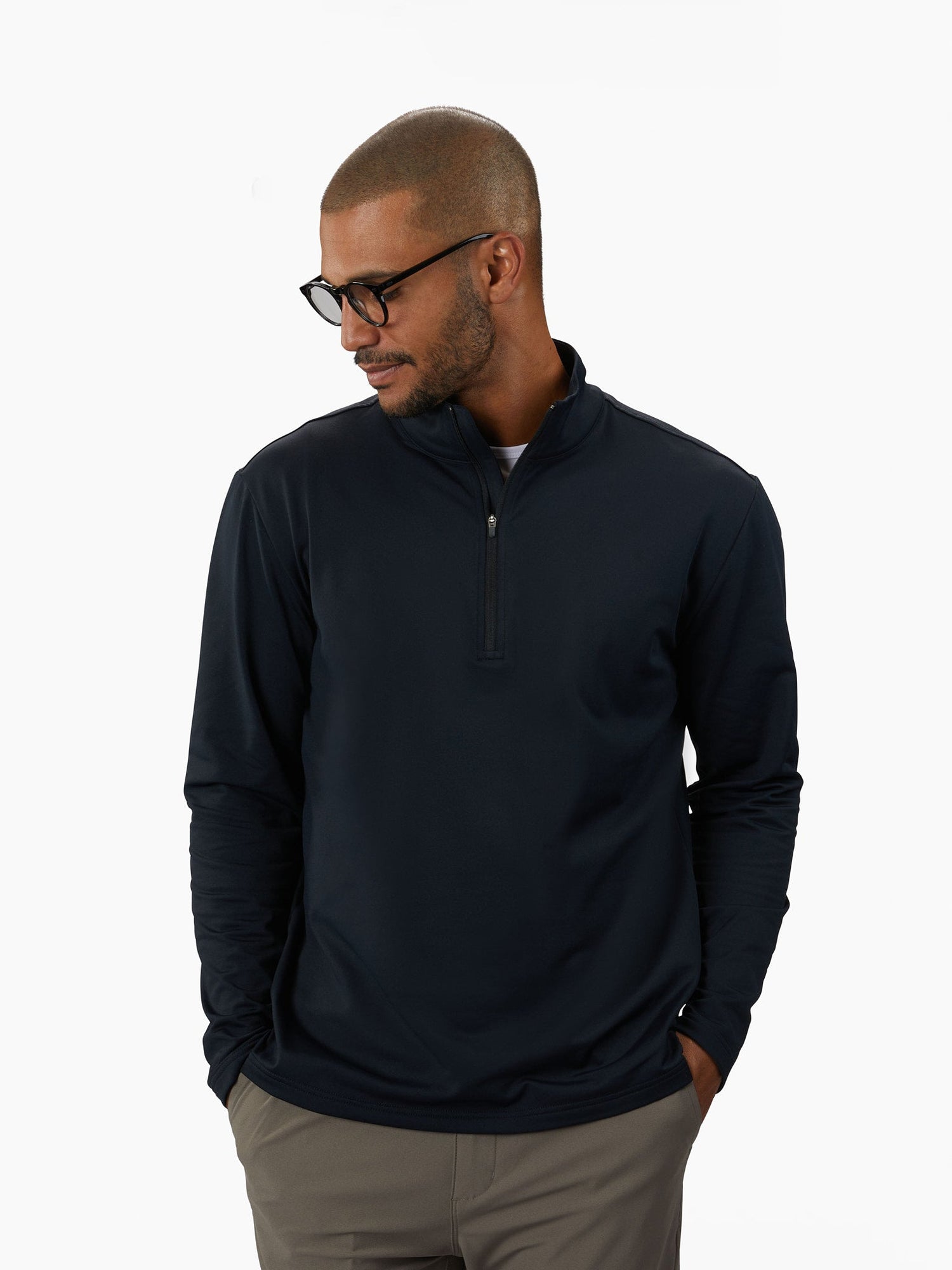 Mens | COZ Signature-Fit Q-Zip | Black