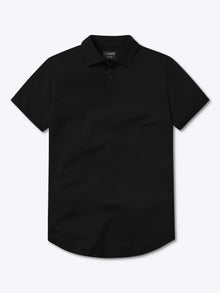 Mens | Universal Classic-Fit Pima Cotton Blend COZ Polo | Black