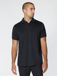 Mens | Universal Classic-Fit Pima Cotton Blend COZ Polo | Black