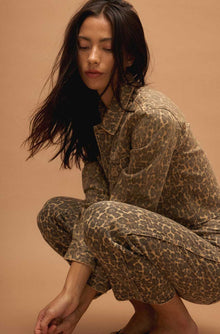 AMO Denim | Carly Jacket in Leopard