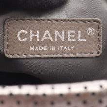 Chanel | Pre-Owned Reissue Perforated Calfskin Drill Flap | Silver
