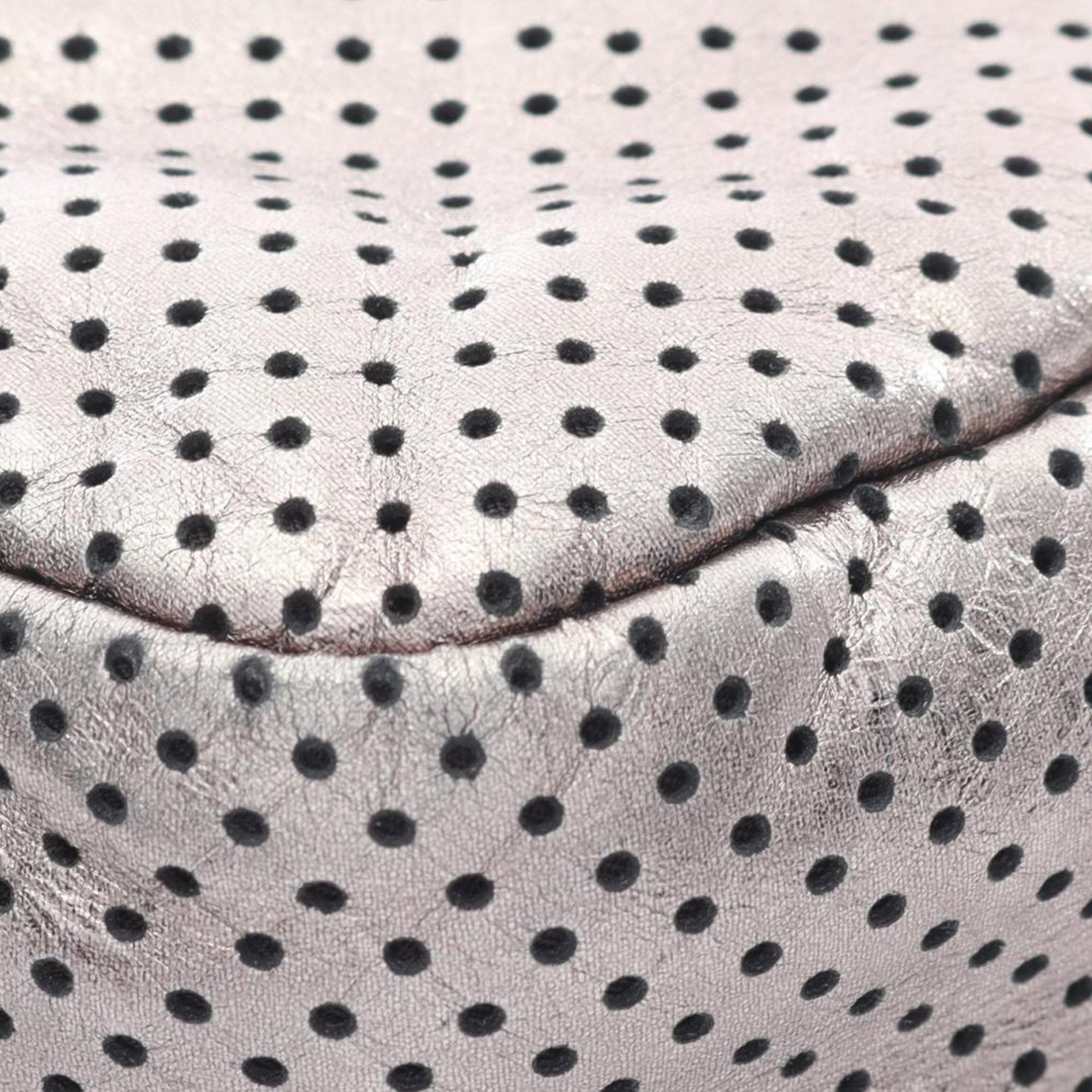Chanel | Pre-Owned Reissue Perforated Calfskin Drill Flap | Silver