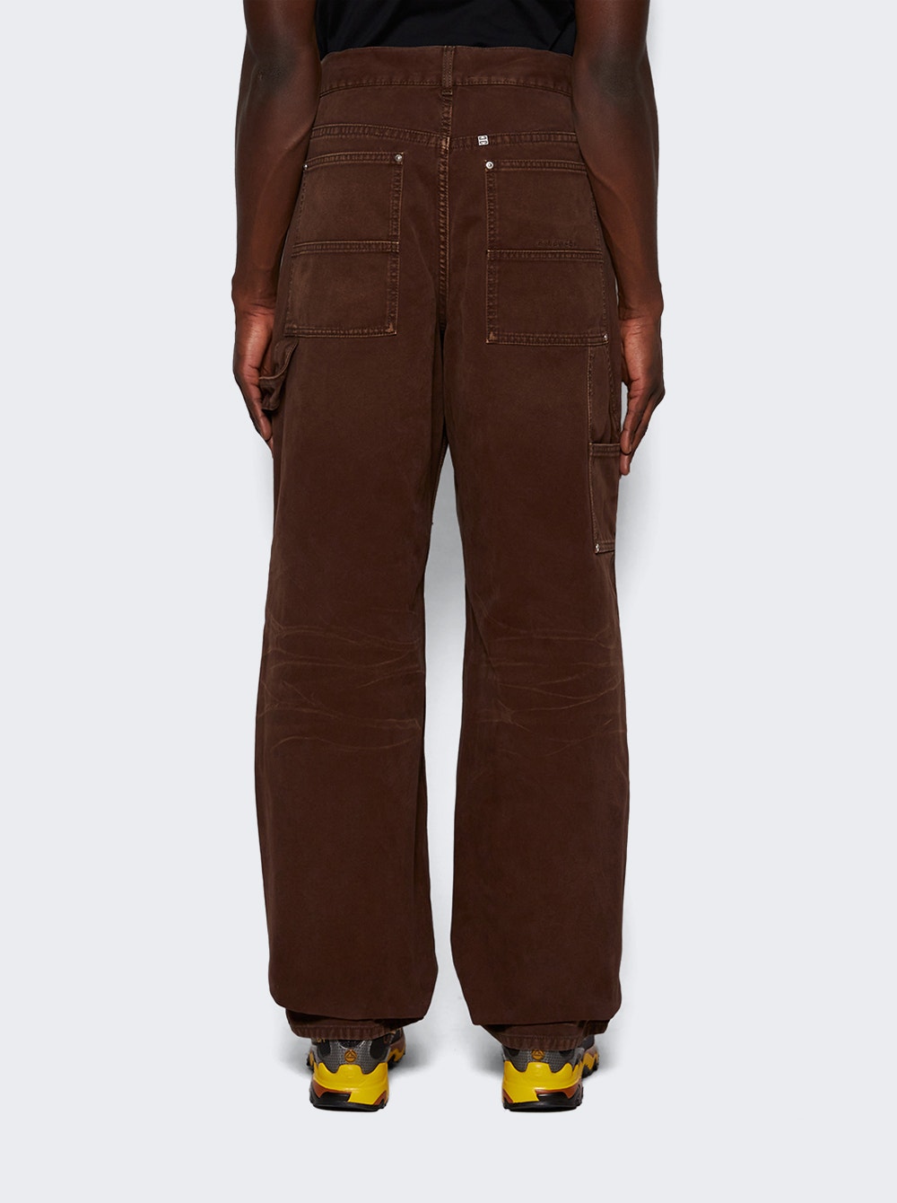 Men | Givenchy | Studded Carpenter Pants | Brown