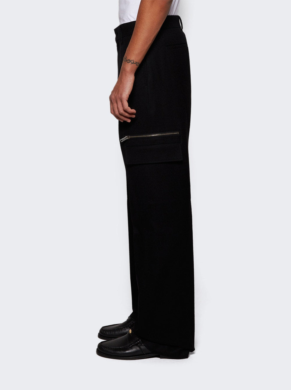 Men | Givenchy | Formal Pant With Pockets Details | Black