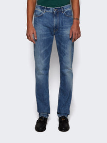 Men | Givenchy | Skinny Straight Fit Trousers Ocean | Blue