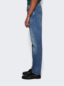 Men | Givenchy | Skinny Straight Fit Trousers Ocean | Blue