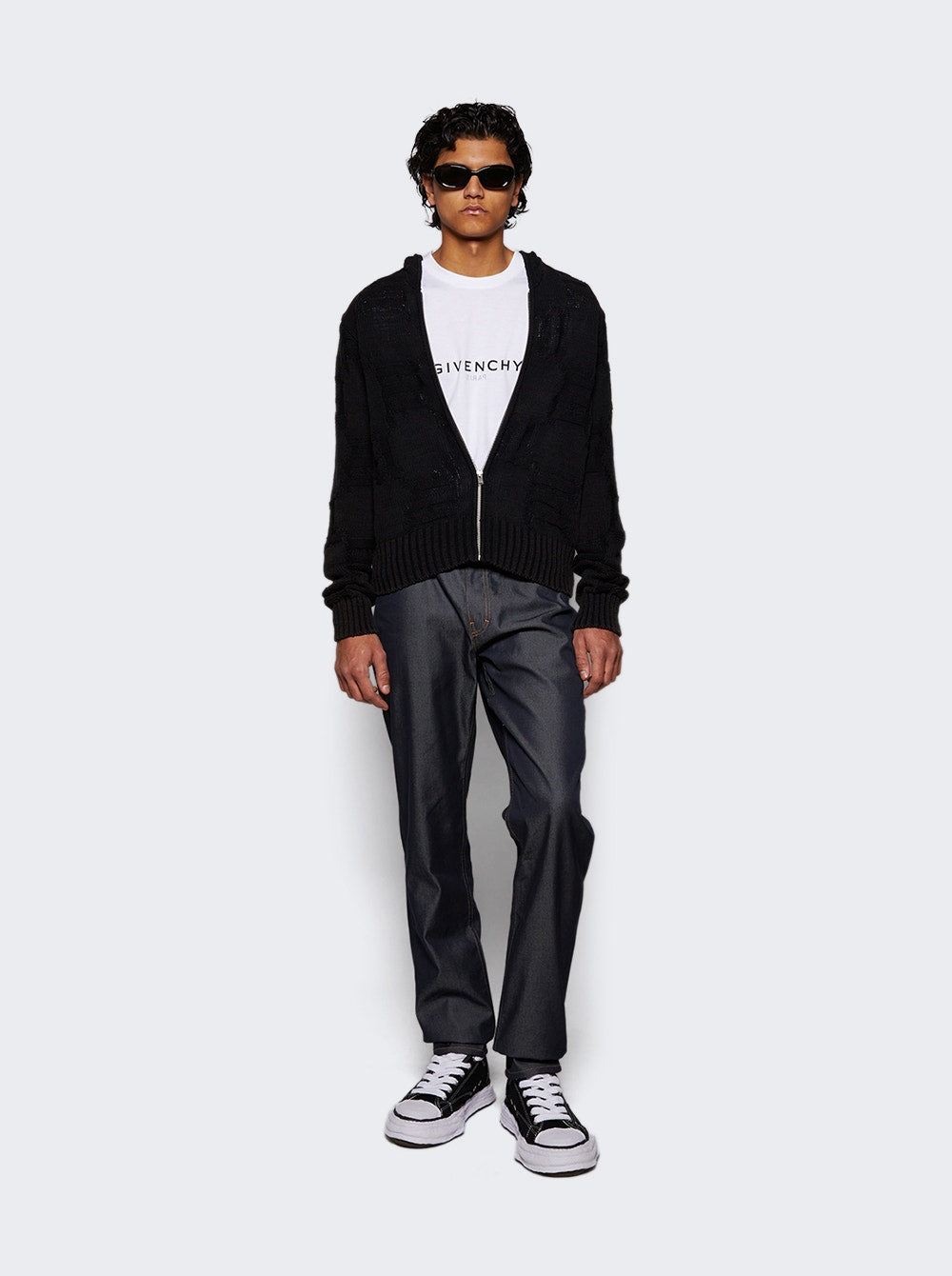 Men | Givenchy | Skinny Straight Fit Trousers Blue | Indigo