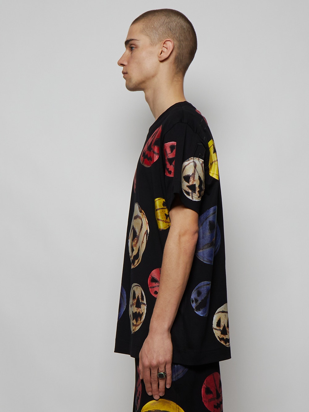 Men | Givenchy | Classic Fit Print Tee | Black