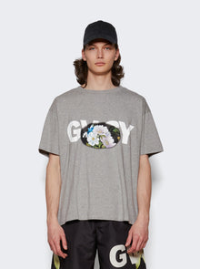 Men | Givenchy | Boxy Short Sleeve Tee | Light Grey Mélange
